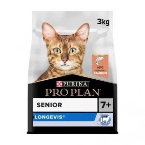 Pro Plan Longevis Senior au saumon - croquettes chat