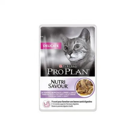 PRO PLAN NUTRI SAVOUR DELICATE alimentation humide pour chats