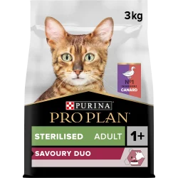 PRO PLAN Sterilised Adult SAVOURY DUO Canard et Foie