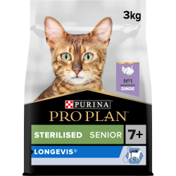 Pro Plan Sterilised Senior 7+ LONGEVIS® Dinde