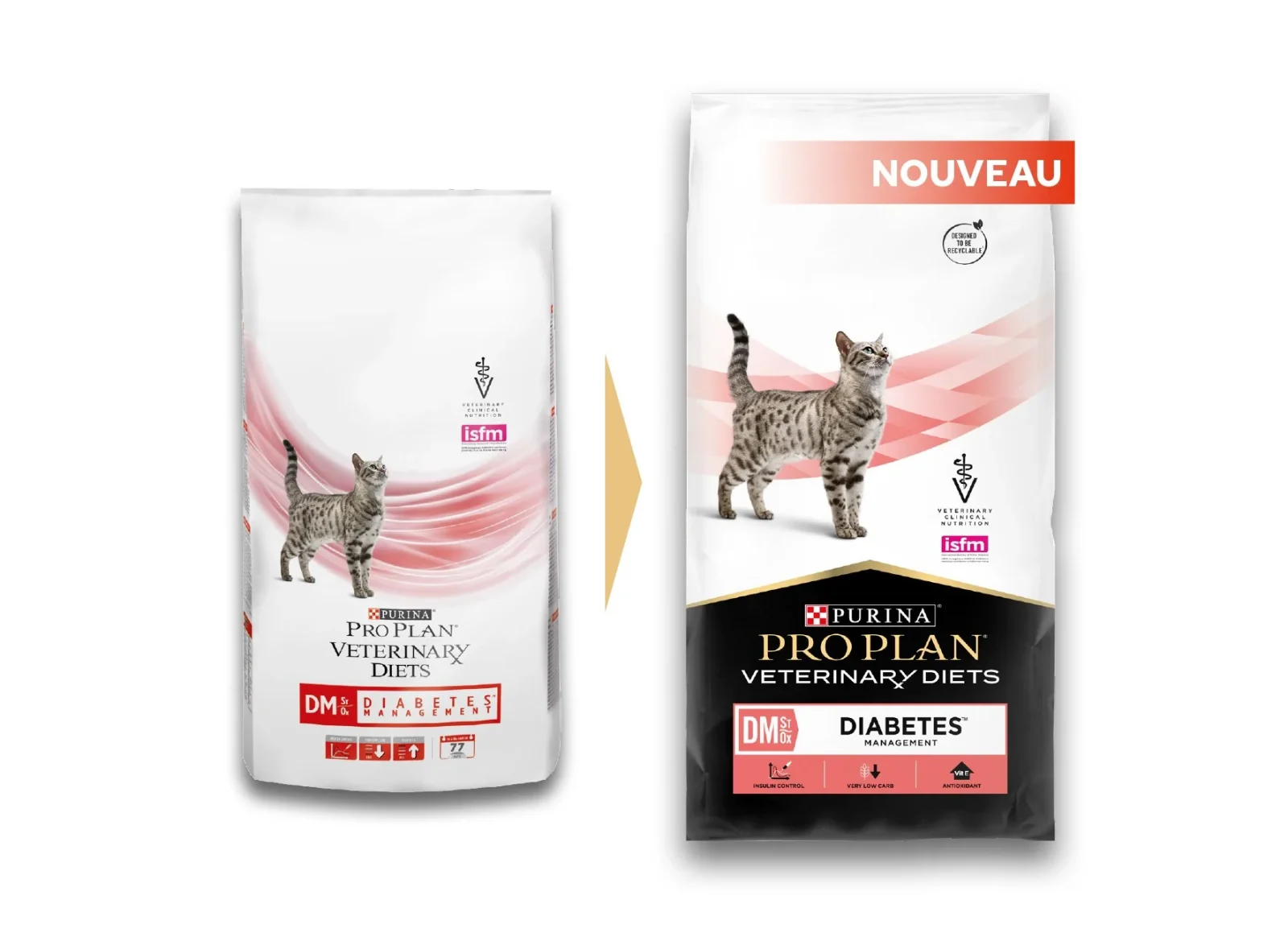 Pro Plan Veterinary Diets DM Diabetes Management - croquettes chat - Image 2