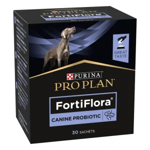 Probiotique Fortiflora chien (30 sachets) – Pro Plan Veterinary Diets J’ai plus de croquettes