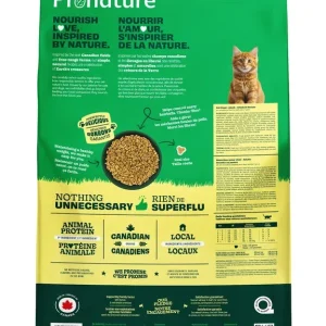 Pronature – Chat Poulet – Nourriture Sèche pour Chats