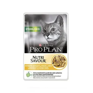 PROPLAN Cat Sterilised Poulet – 26 sachets de 85 g