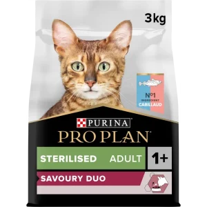 PROPLAN – Croquettes Chat Sterilised Adult Optidigest Poulet – 3 kg