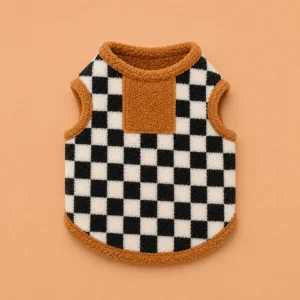 Pull a carreaux pour chien