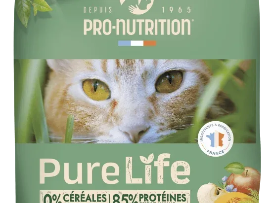 Pure Life chat 8+ Sterilised 8kg Animal