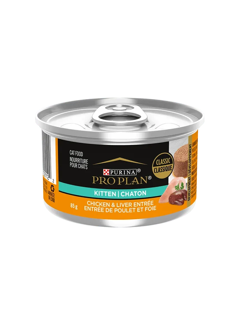 Purina – Pro Plan – Chaton – Conserve – Poulet et Foie – 85g