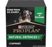 PURINA PRO PLAN Natural Defences+ Chien Aliment complémentaire pour Chien Adulte Soutient le système immunitaire, aide à la production naturelle d’anticorps Comprimés Boîte de 67g – Comparez les prix et achetez sur