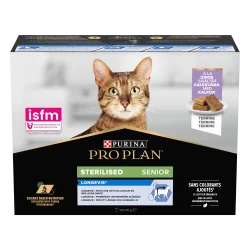 PURINA® PRO PLAN® Sterilised 7+ NutriSavourTM Mousse à la Dinde 85g