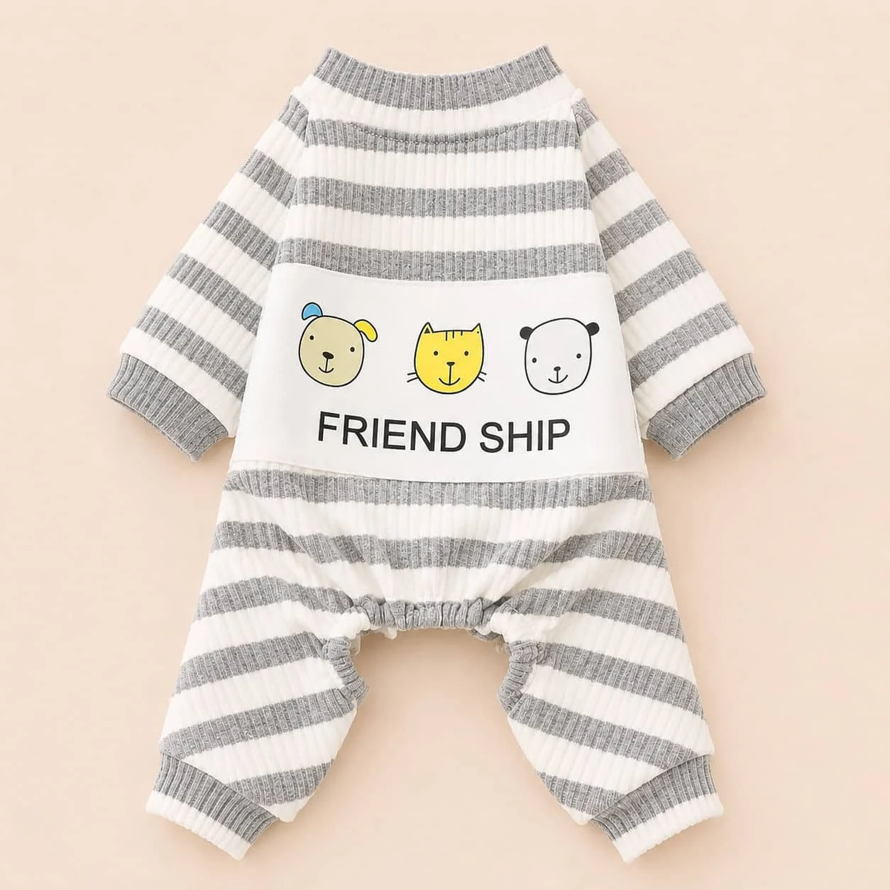 Pyjama friend ship gris spitz