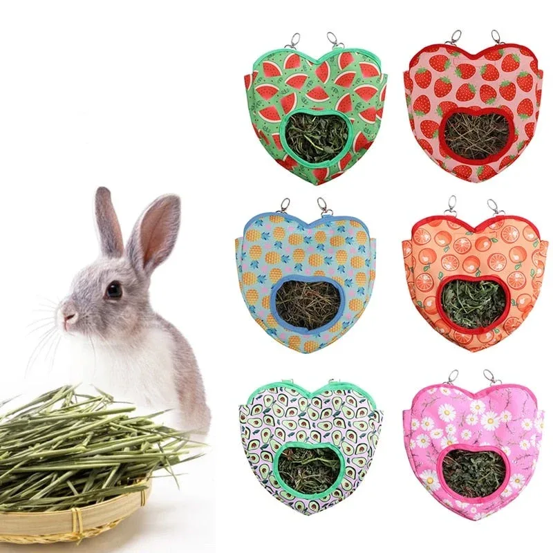 Râtelier Foin Lapin en Tissu