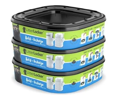 Recharge à poubelle Litter Locker Plus ensemble de 3