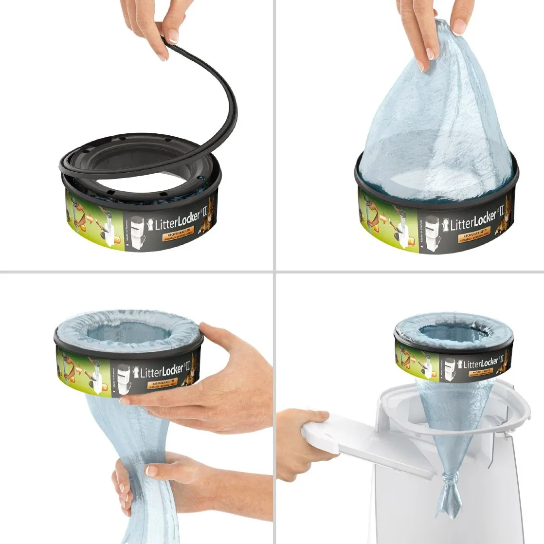 Recharge de sacs ronde pour poubelle Litter Locker II & Litter Locker Design - Image 2