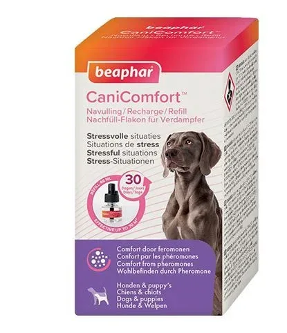 Recharge pour diffuseur CaniComfort (48 ml) – Beaphar J’ai plus de croquettes