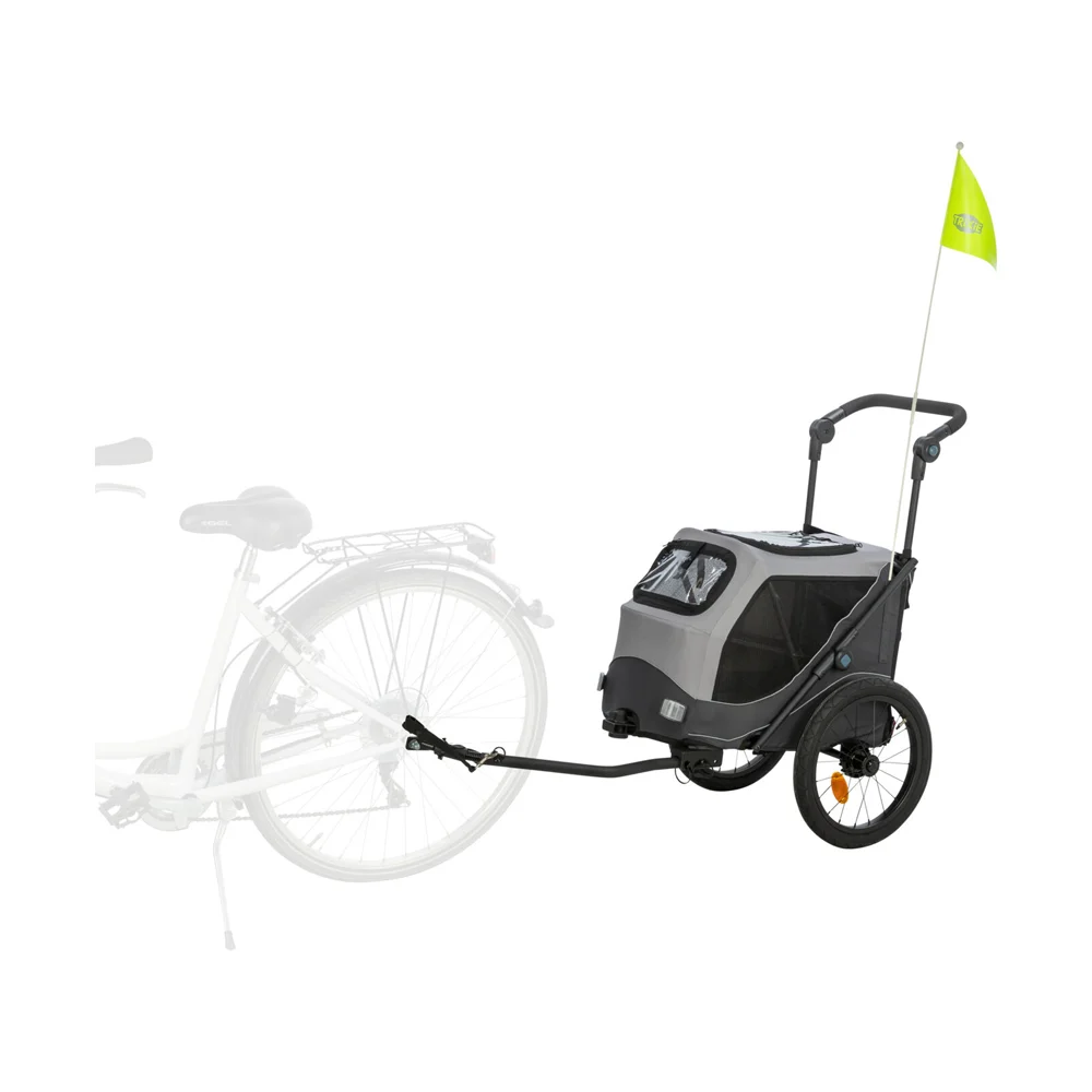Remorque Pliable Spécial Vélo pour Chien Trixie
