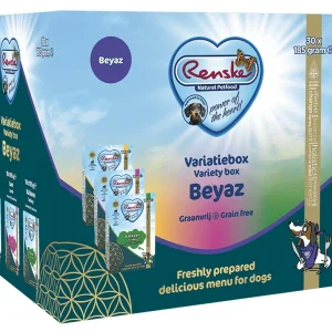 Renske Frisch Zubereitet Multibox Beyaz getreidefreies Hundefutter (30x185 g)