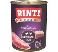 RINTI Singlefleisch Exclusive Poultry Pure aliments monoprotéiques pour volailles 800 g – Comparez les prix et achetez sur