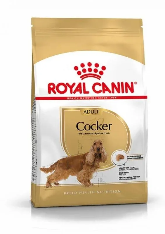 Royal Canin Breed Cocker Adult Dry Dog Food au meilleur prix sur fr