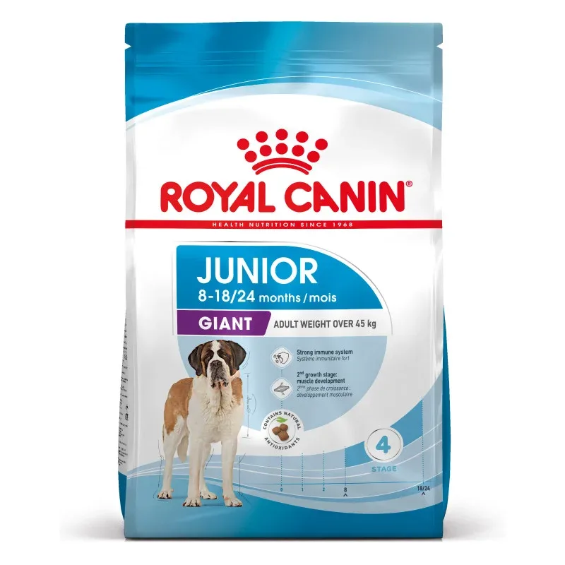 ROYAL CANIN Dog Junior Giant Croquettes pour chien – 3.5 kg