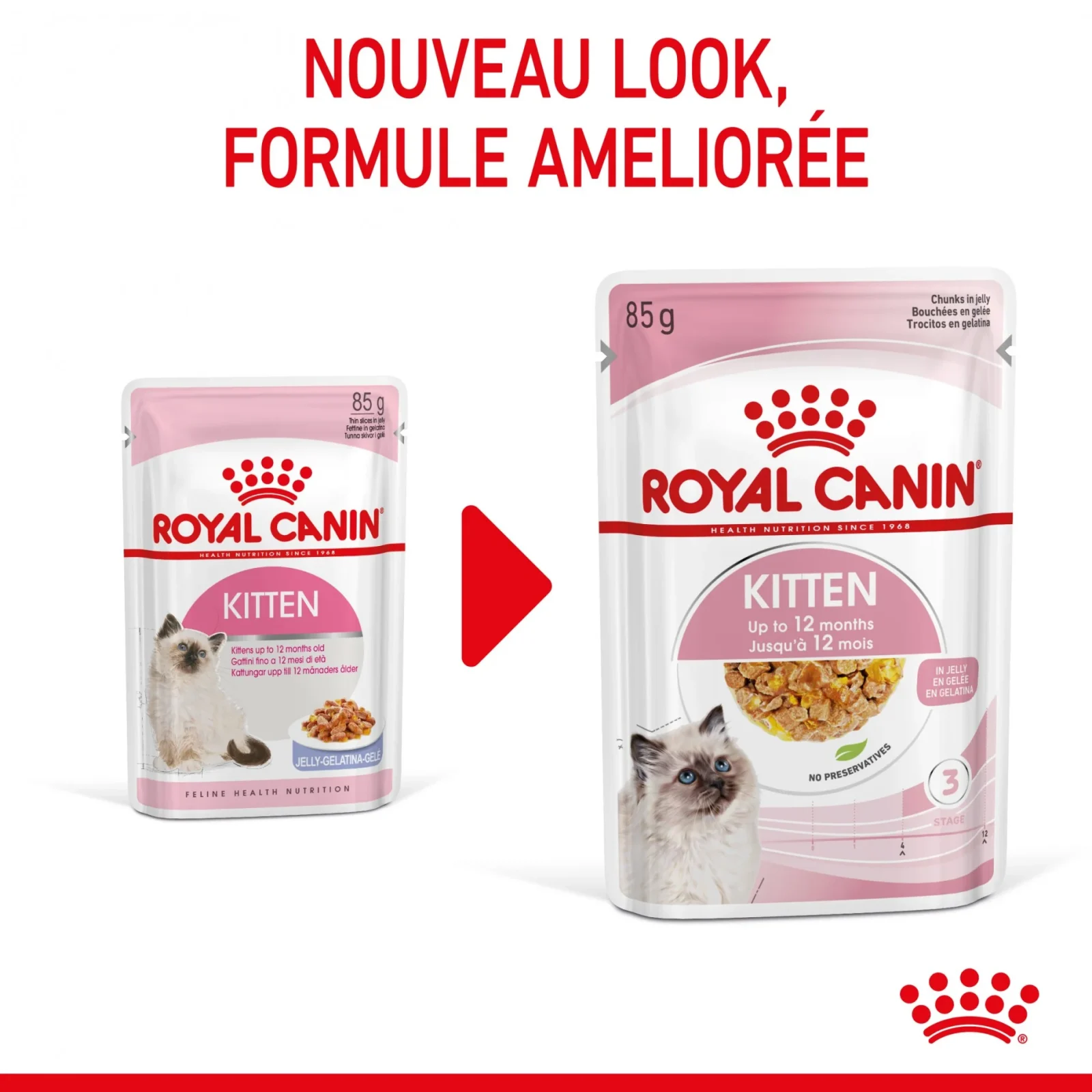 Royal Canin Kitten en gelée - pâtée chaton - Image 2