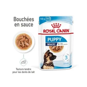 Royal Canin Maxi Puppy en sauce