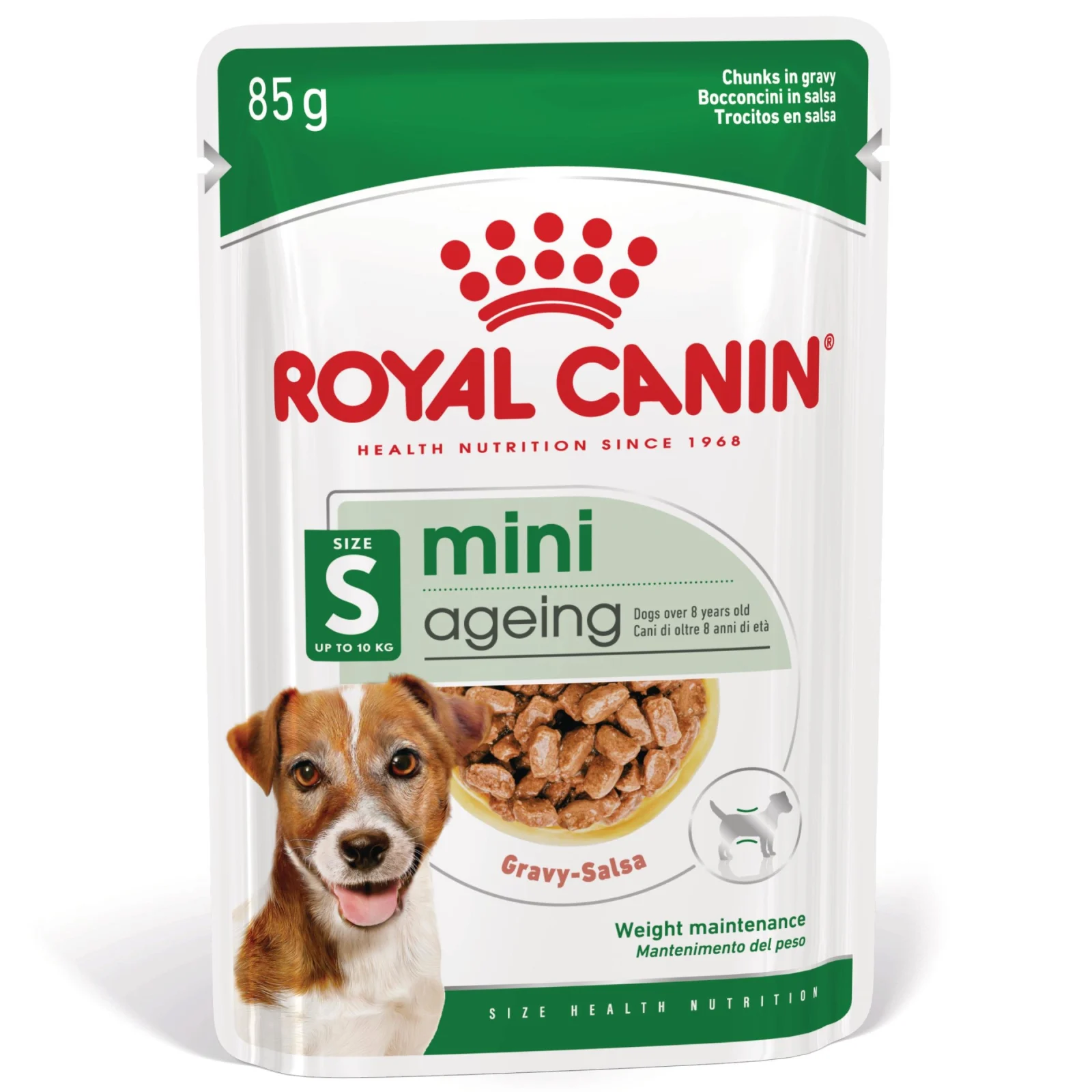 Royal Canin - Sachets Mini Ageing 12+ en Sauce pour Chien - 12X85g