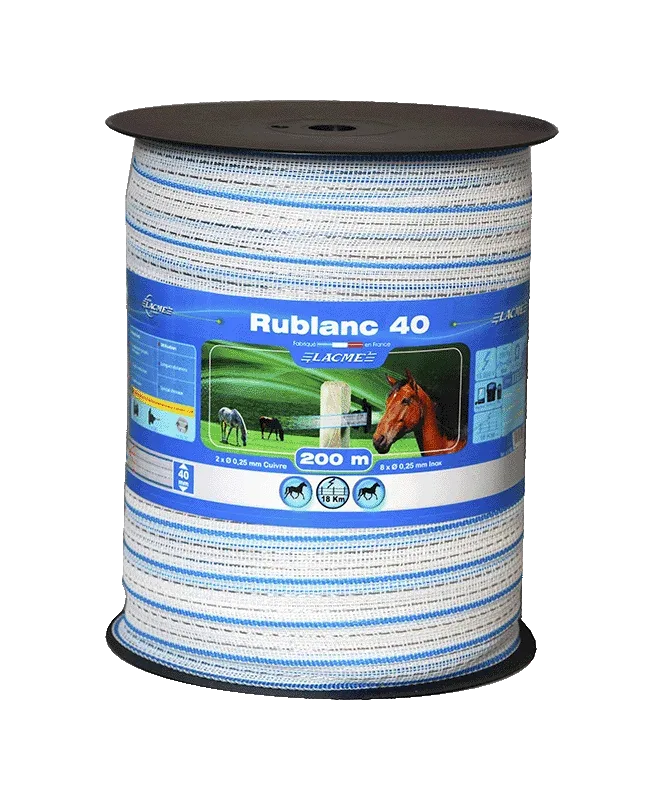 Rublanc Bobine 200M/40Mm
