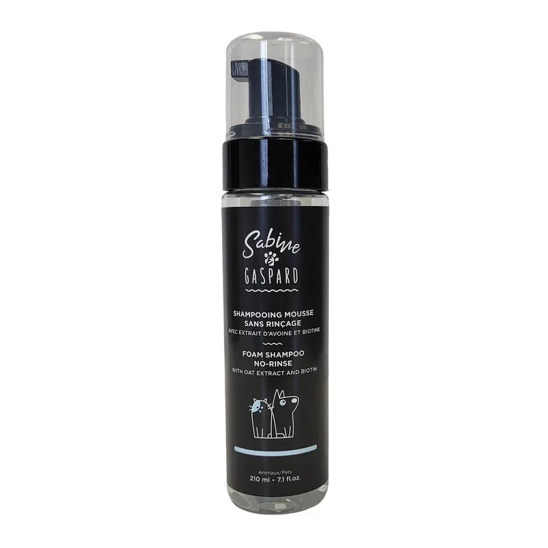 SABINE & GASPARD Shampoing Mousse Avoine & Biotine 210ml