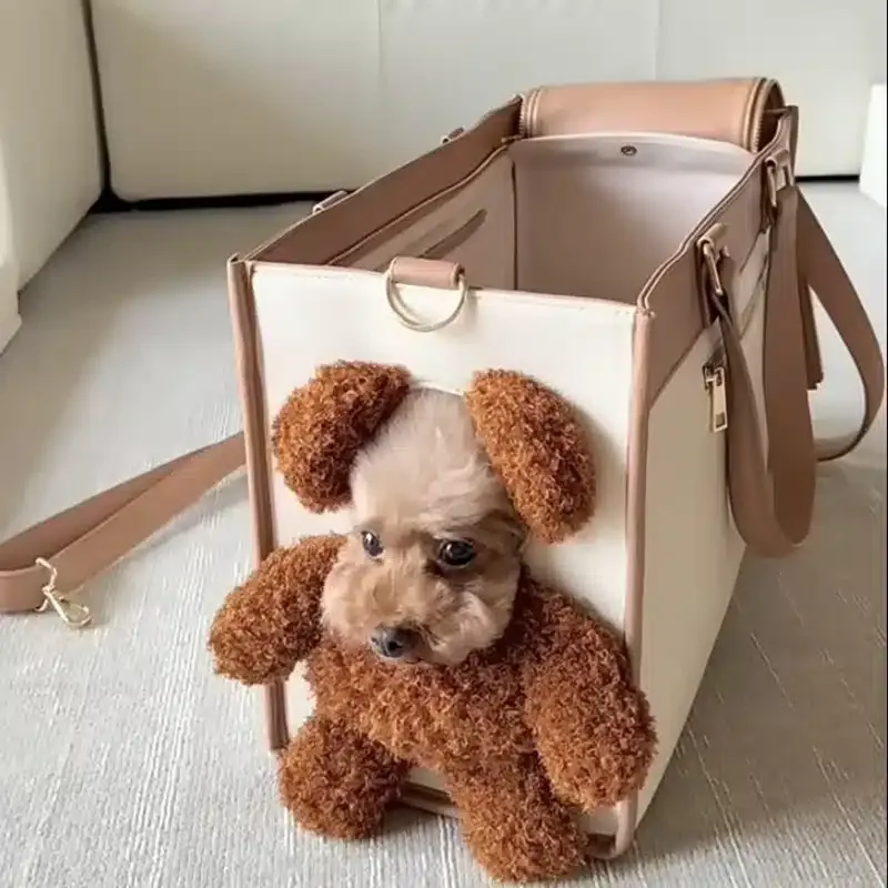 Sac de transport nounours pour chien