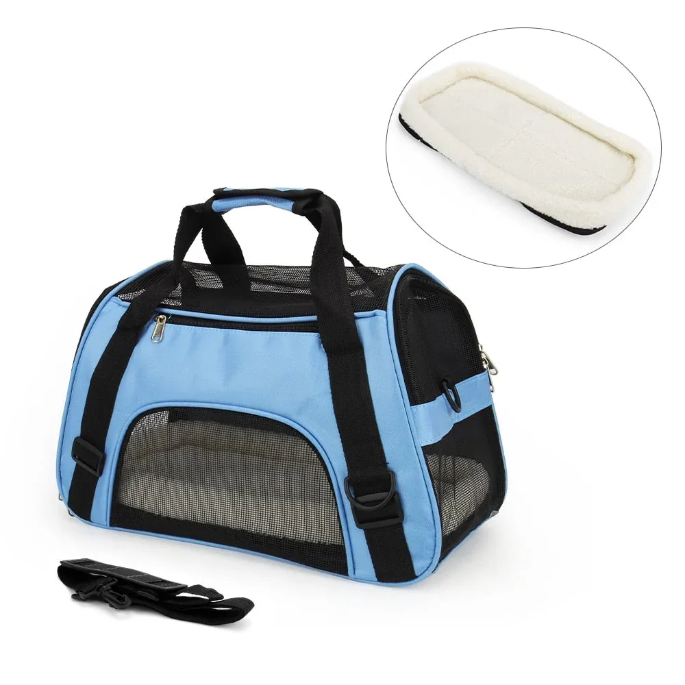 Sac Transport Lapin Confort : Bleu