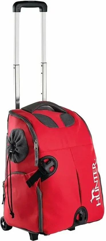 Sac trolley pour chien Ontario rouge – Hunter J’ai plus de croquettes