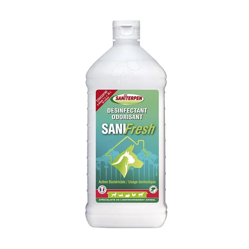 Saniterpen Désinfectant Odorisant SaniFresh – 1 Litre