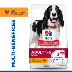 Science Plan Adult croquettes pour chien au poulet