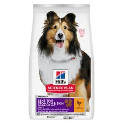 Science Plan Adult Sensitive Stomach & Skin croquettes pour chien au poulet