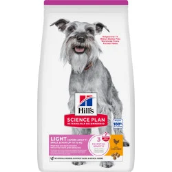 Science Plan Mature Adult Light Small & Mini croquettes pour petit chien âgé au poulet