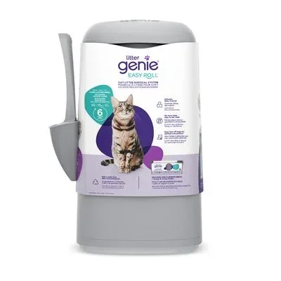 Seau à litière Litter Genie EasyRoll, gris