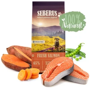 Seberus Fresh Salmon - nourriture pour chien naturelle sans céréales