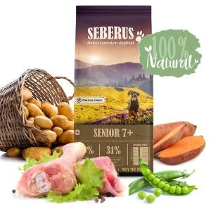 Seberus Senior pour chien - nourriture pour chien naturelle sans céréales