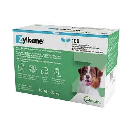 Sédatif Naturel pour Chiens Moyens 225 mg Vetoquinol Zylkene