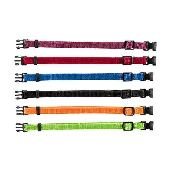 Set de 6 colliers pour chiot colorés, taille M/L