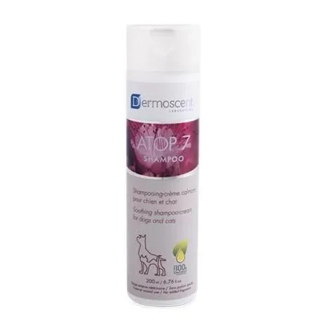 Shampoing « Atop 7 » pour chiens et chats 200 ml – Dermoscent J’ai plus de croquettes