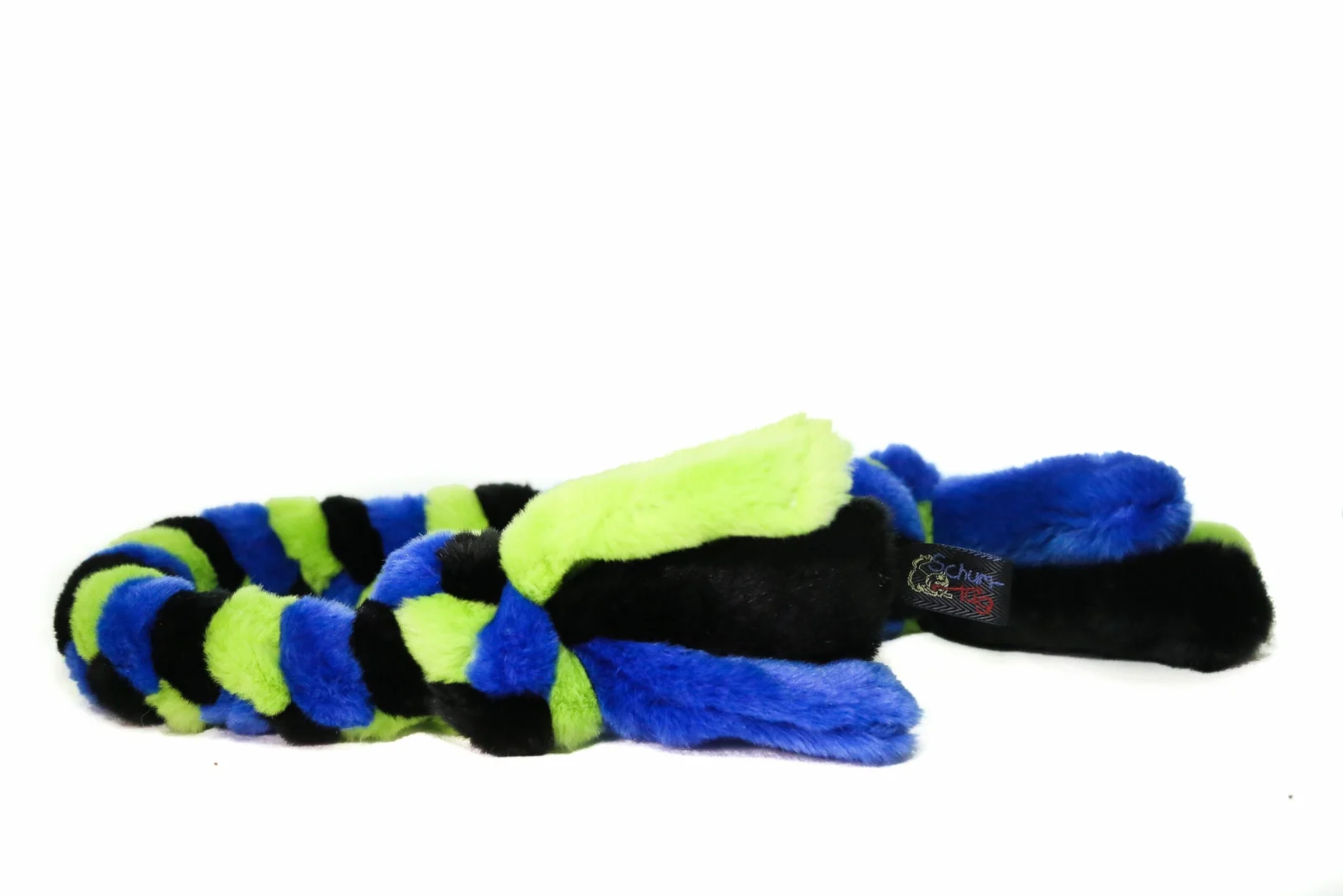 Shum-Tug jouet pour chien régulier, bleu/vert/noir