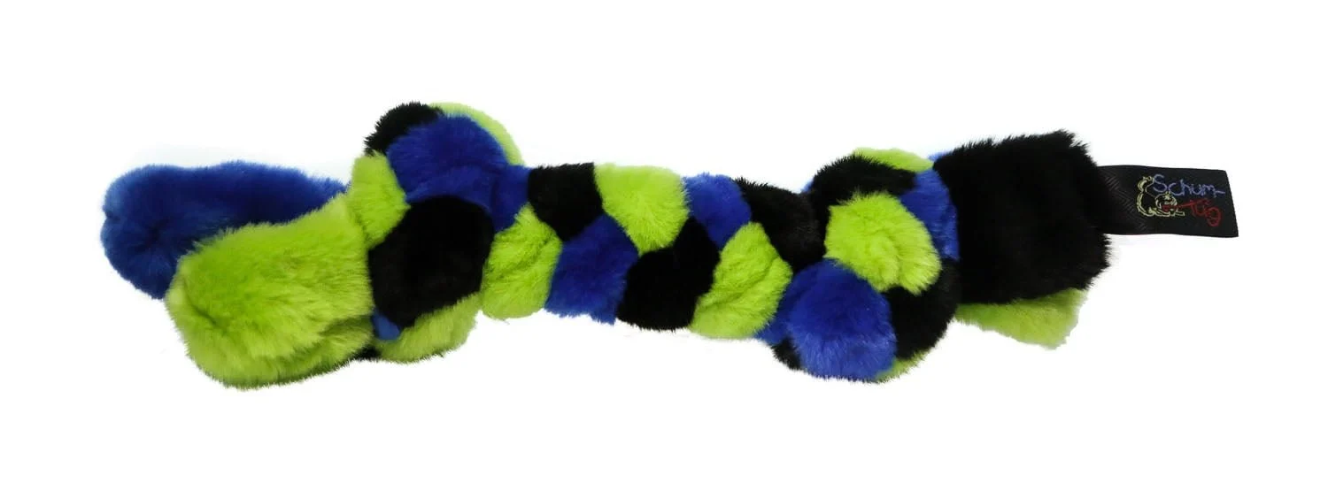 Shum-Tug jouet pour chien régulier, bleu/vert/noir - Image 2