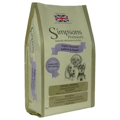 Simpsons Premium Puppy Sensitive saumon & pommes de terre