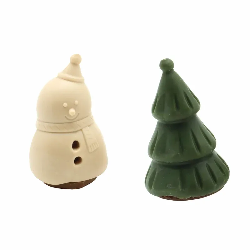 Snack pour chien Noël – Bonhomme de neige et sapin – Friandises pour chien de qualité chez Natur’Animo – Notre passion, vos animaux !