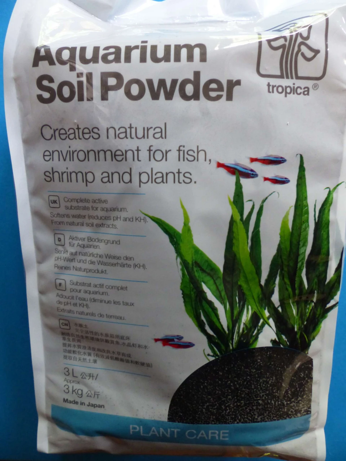 Soil powder 3L Tropica