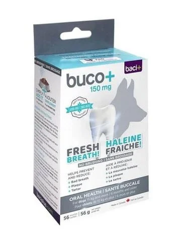 Soin dentaire Buco+ pour chien de 15kg et plus, Baci+