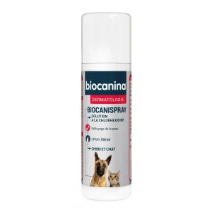 Solution antiseptique Biocanispray chien, chat