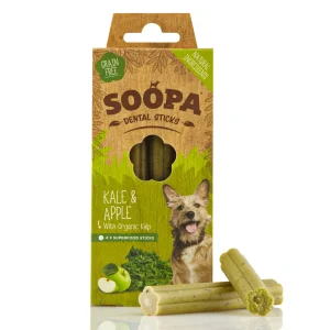 Soopa Bâtonnets dentaires Chou & Pomme pour chien